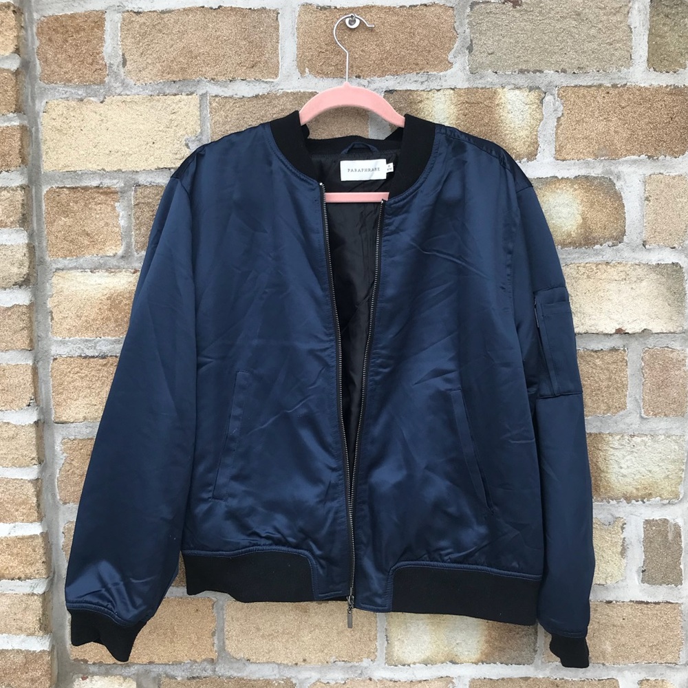 Paraphrase bomber jacket